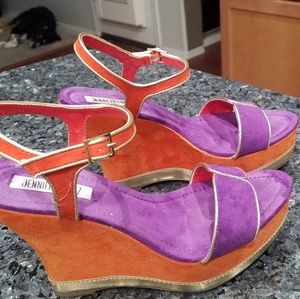 Jennifer Lopez Casey Wedge Sandals